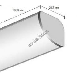 Накладной алюминиевый профиль для светодиодных лент LD profile – 16, 29460